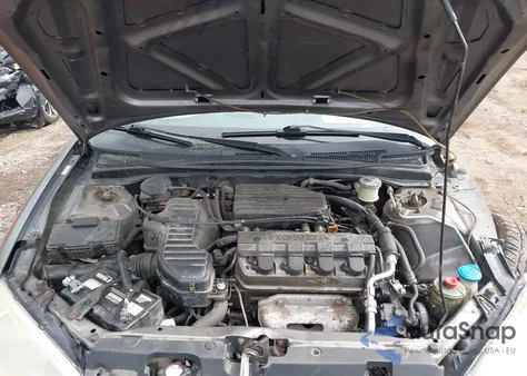 2004 Honda Civic Lx из США, поврежденный, VIN 1HGES16524L009748